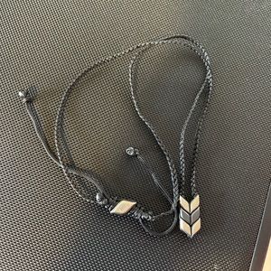 David Yurman Men’s Chevron Woven Necklace